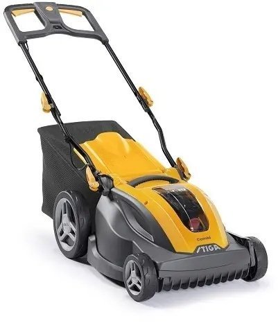 Tondeuse à gazon Stiga COMBI 344e Tondeuse à gazon poussée Batterie Noir